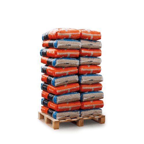 Heizfuxx Holzpellets Blue – Palette 300 kg (20 × 15 kg)