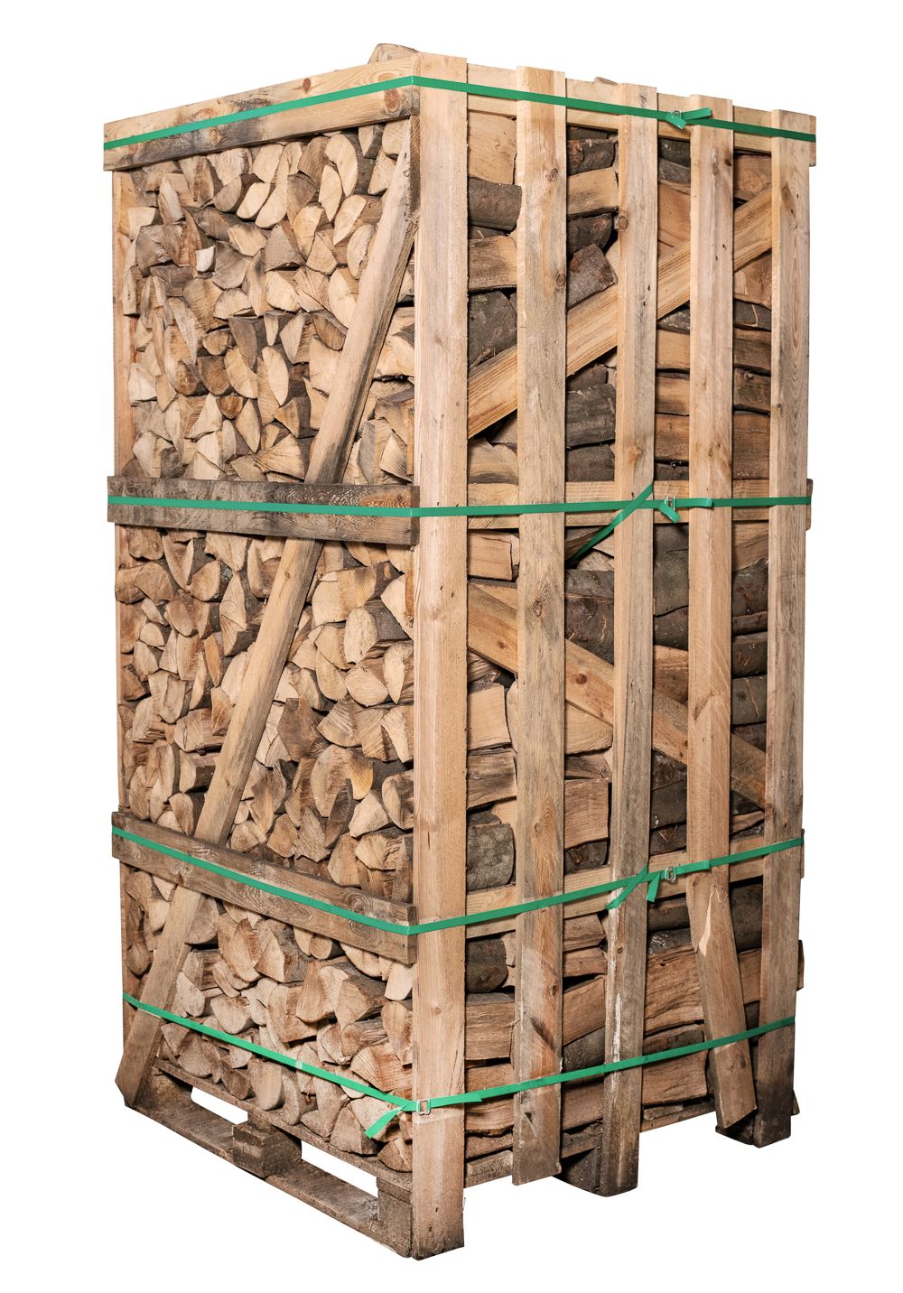 Brennholzstamm 25 cm 2 RM Palette